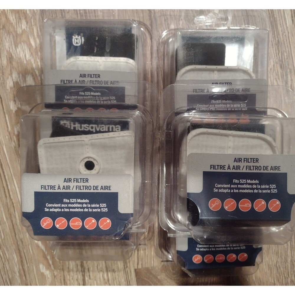 Lot Of 6 New Husqvarna Air Filters 525 Model Trimmers